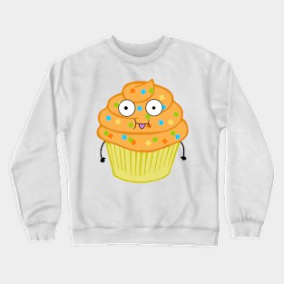 Silly Kawaii Cupcake Crewneck Sweatshirt